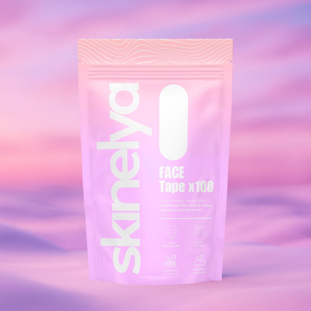 Face Tape – 100 Patchs lifting naturel pour une peau lissée au réveil