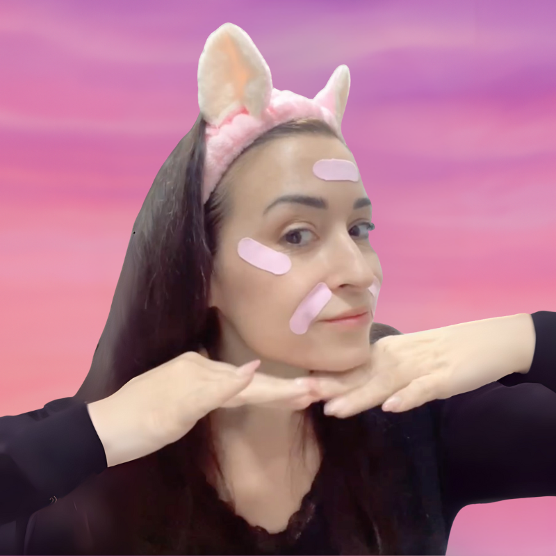 Face Tape – 100 Patchs lifting naturel pour une peau lissée au réveil