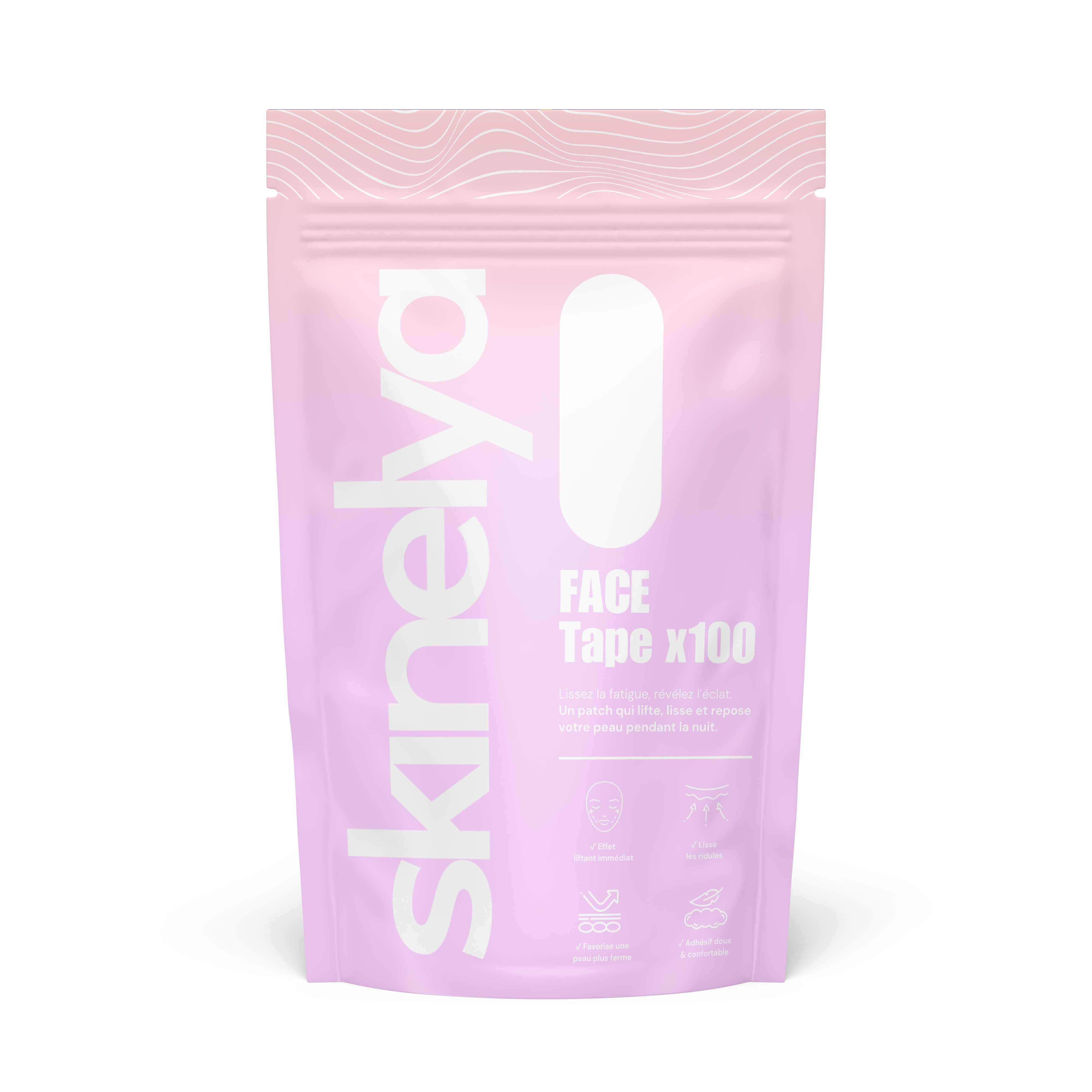 Face Tape – 100 Patchs lifting naturel pour une peau lissée au réveil